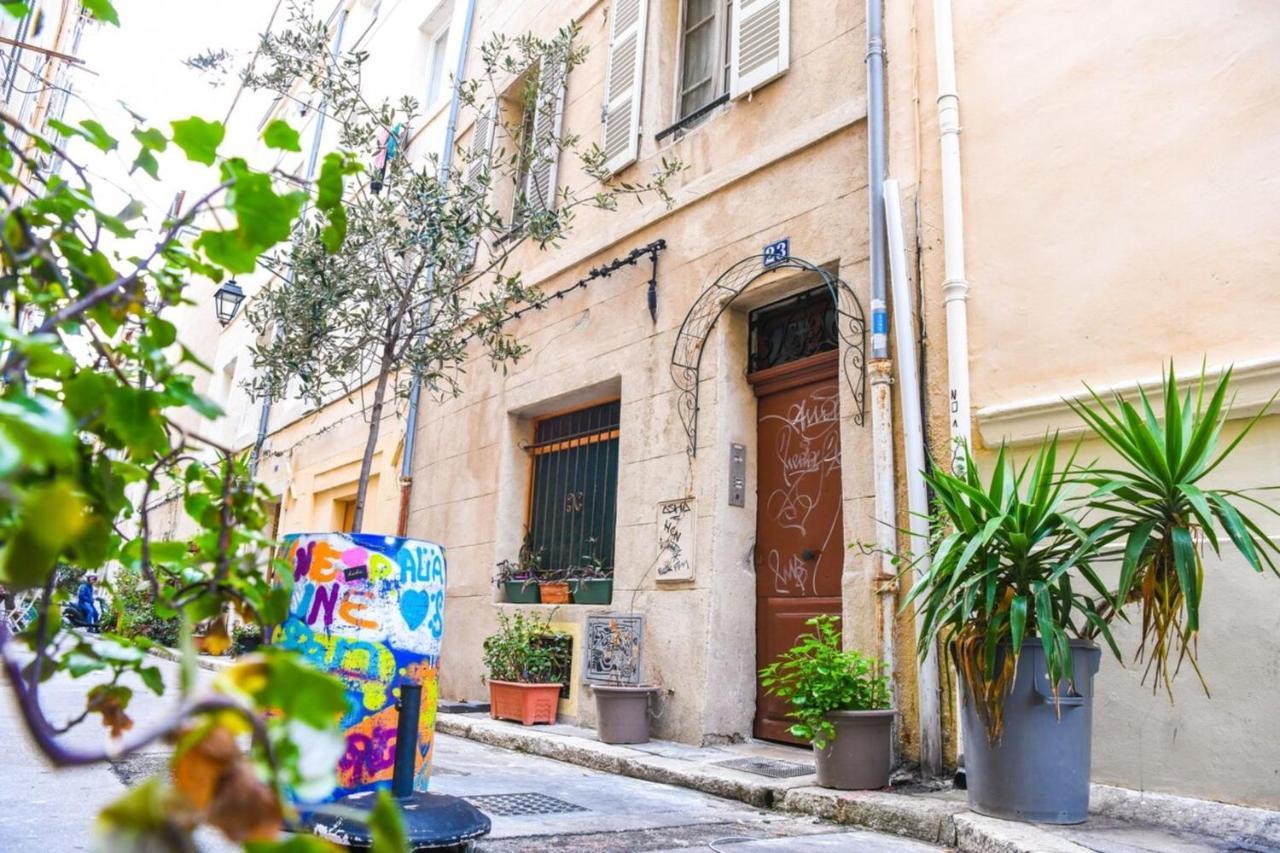 Le Duplex - Terrasse Au Coeur De Marseille Panier Apartment Exterior photo